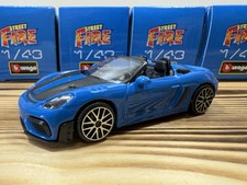 Bburago 1:43 Porsche 718 Spyder RS 2024 Blue 1/43 - BU30472BL [Neuf]