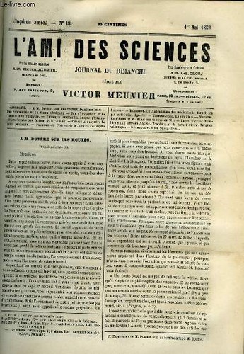 Ami des sciences - l'ami,