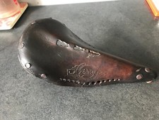 Selle L.F PEARL  Ancien Vélo Course Vintage Eroica 1950 anneau olympique 