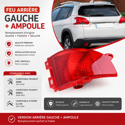 Feu antibrouillard pare-chocs
