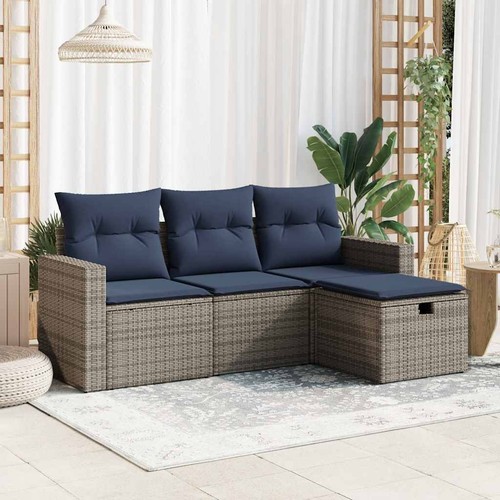 Salon jardin avec - salon, coussins