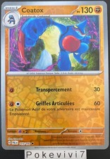 Carte Pokemon COATOX 115/193 REVERSE EV2 Ecarlate et Violet PAL FR NEUF