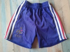 *SHORT FOOT ADIDAS EQUIPE DE FRANCE SPRINTER TAILLE 3 ANS TBE