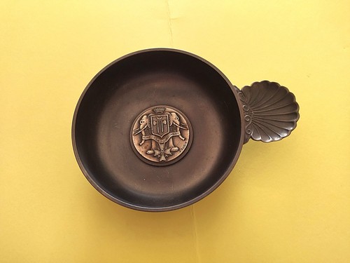 Rare ancien tastevin étain - tastevin,