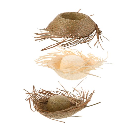 Lot chapeaux de paille - de,