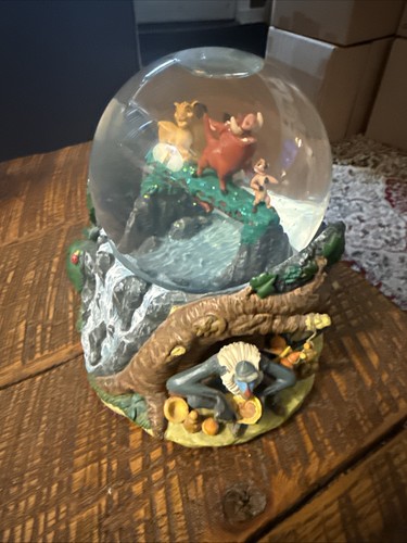Disney snowglobe lion king - disney,