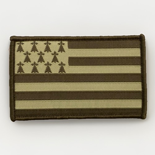 Patch drapeau bretagne low vis - bretagne, low-vis