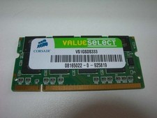 Barrette mémoire 1 GO CORSAIR