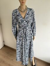 Robe longue bleue et blanche Manoukian taille 36 jamais portée 