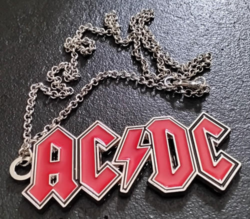 Collier musique acdc alliage - acdc,