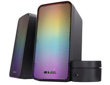 Trust - GXT 611 Wezz, haut-parleur PC RGB, USB, 12W, 3,5 mm, contrôle du volume
