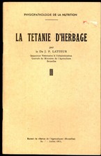La tétanie d'herbage, J.P