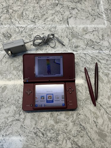 Nintendo dsi red burgundy - nintendo, red/burgundy