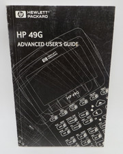 HP 49G ADVANCED USER'S GUIDE