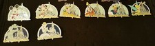 Lot de 8 Pin's Disney WALT DISNEY WORLD - MICKEY MINNIE TINKER PHANTOM MANOR