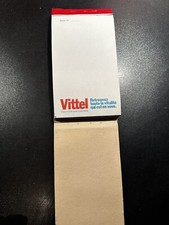 Rare Grand Carnet Publicitaire
