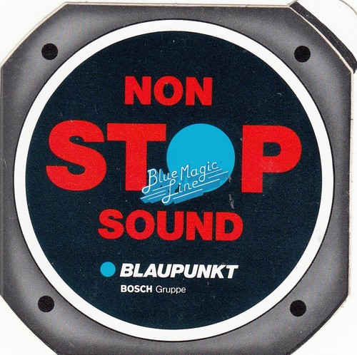 Autocollant blaupunkt - autocollant,