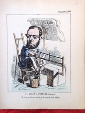 35 Lithographie illustré