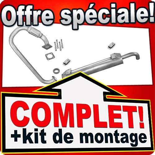 échappement pour t3 - vw,