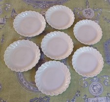 Lot 7 Coupelles Haviland torse blanc