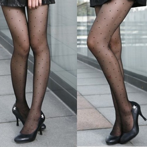 Super sexy sheer - polka, dot