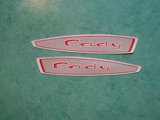 Paire autocollants réservoir Motobécane Cady