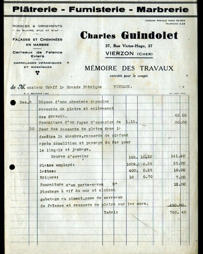 Vierzon platrerie - vierzon, 18: