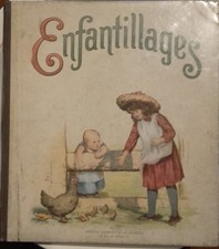 Livre ancien XIX Enfantillages Cécile de Bry 56 pages Très bon état