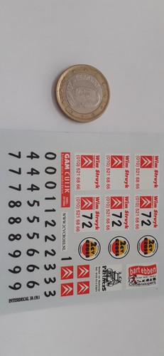 Decals decalcomanie citroën - decals,