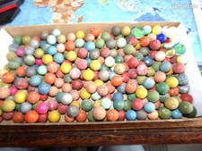 Gros lot de billes anciennes
