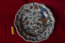 plat en faïence de Rouen