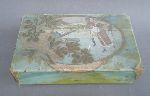 Ancienne boite marrons - boite, à