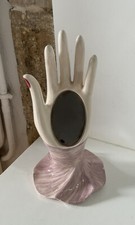 baguier porte bagues vintage céramique  forme main design Avec Miroir Collection