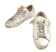 Golden Goose Sneakers Superstar Édition Limitée Argent et Or 37.5 26807634