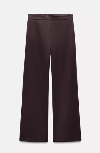 Zara burgundy brown - zara,
