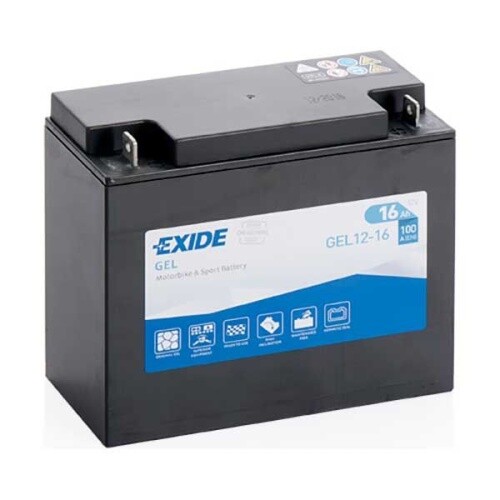 Batterie moto gel12 - batterie, exide