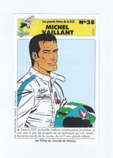 FICHE BD MICHEL VAILLANT  JOURNAL DE MICKEY ANNEES 90