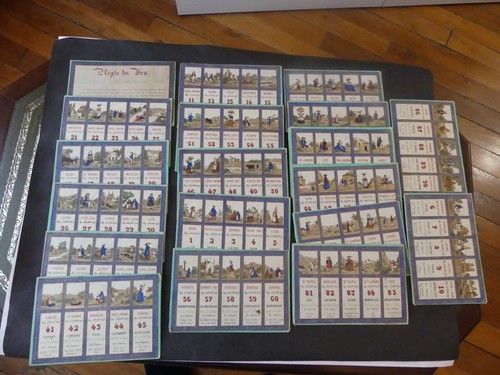Jeu ancien chromos loto - jeu,