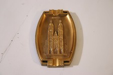 Ancien cendrier en métal art