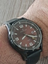 Montre Homme Certus Big Size Mode Tendance  Allure Chic  Métal Métallisé  Quartz