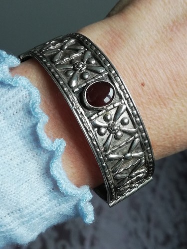 Bracelet jonc ancien berbère - jonc,