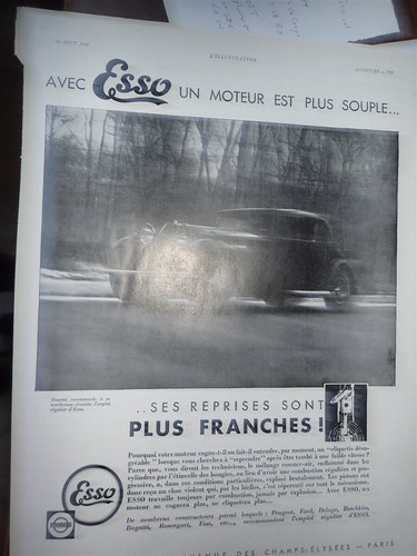 Bugatti recommande esso - bugatti,