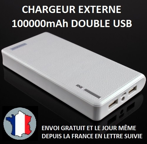 Chargeur externe 100000mah - externe,