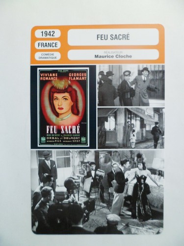 Carte fiche cinema 1942 - cinema,