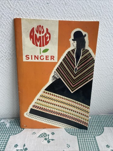 Ancien livret couture singer - livret,