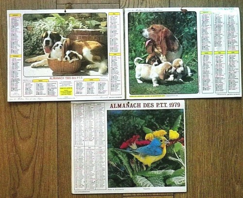 Almanach des ptt 1979 et - 1979,,