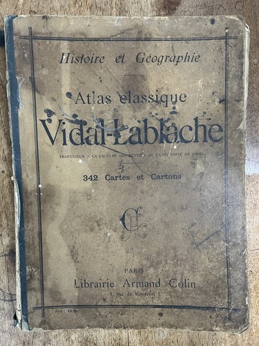 Atlas classique vidal - classique, lablache