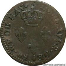 F8378 French Guiana Colony 2 Sous Louis XVI 1789 A Paris Cayenne -> Make offer