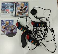 Buzz Quiz World Ps3 + Buzzers Filaires