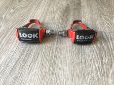 velo course ancien vintage , pédales automatique look carbon